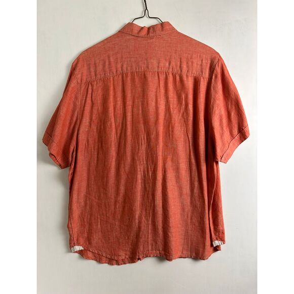 Tommy Bahama Men's Button Down Shirt 2XL Relax 100% Linen - Picture 2 of 5